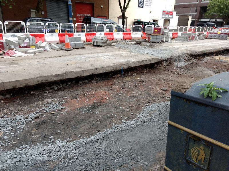 Roadworks, Stratification.