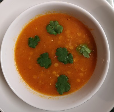 Tomato and veggie soup