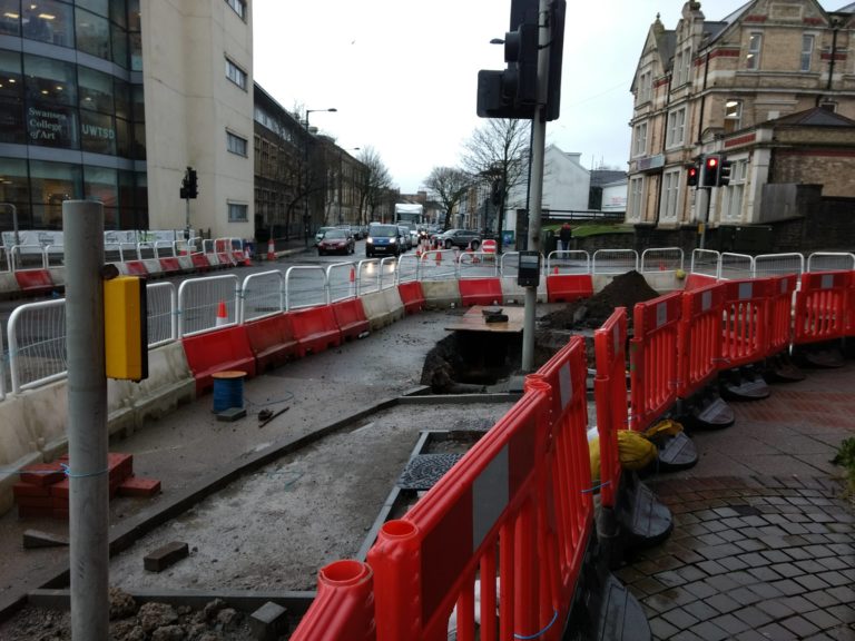 David Cameron To Take Over Swansea Roadworks